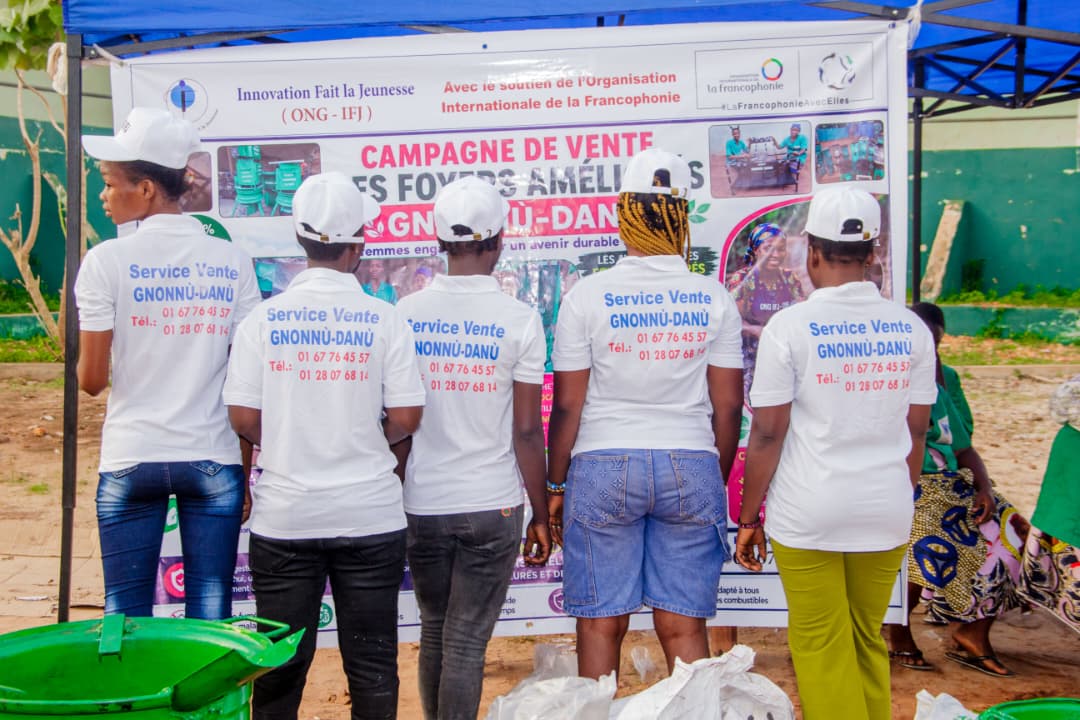 Lancement de la campagne de vente des foyers améliorés GNONNU-DANU et des charbons écologiques Akan super — Mairie de Covè — 09 juillet 2026